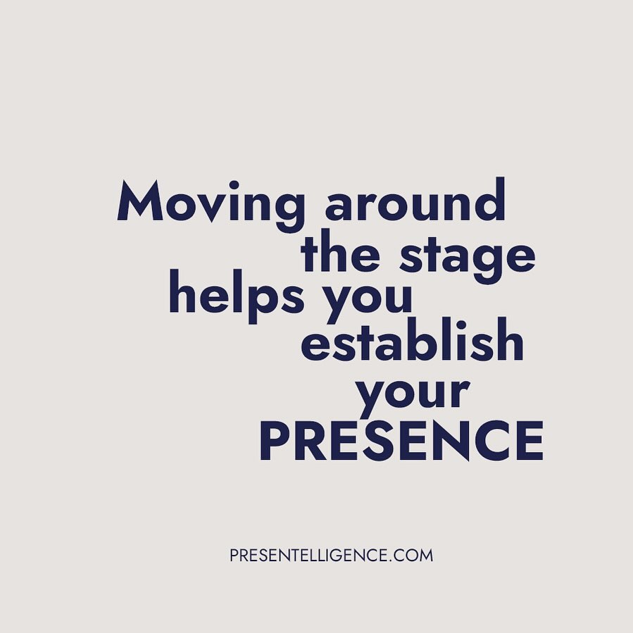 One of the most powerful tools in a presenter’s arsenal is the ability to move around the room. While it’s not always feasible to walk during every public presentation, when possible, it can significantly enhance your delivery and audience engagement.

- Movement helps keep the audience’s attention

- Moving around the stage can help dissipate nervous energy in a controlled manner

Visit our Blog for more tips about Public Speaking and Software Presentations. Link in the BIO.

.
.
.
#publicspeaking #publicspeaker #publicspeakingtips #publicspeakingclass #publicspeakingskills #publicspeakingcoach #publicspeakingatlanta #publicspeakingalpharetta #presentation #presentationskills #presentationtips #presentationiseverything #presentation_skills #comminication #communicationskills #communicatebetter #atlanta #newyork #washingtondc #miamiflorida #presentationskill